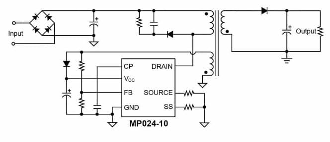 Monolithic Power Systems Typical Application Circuit