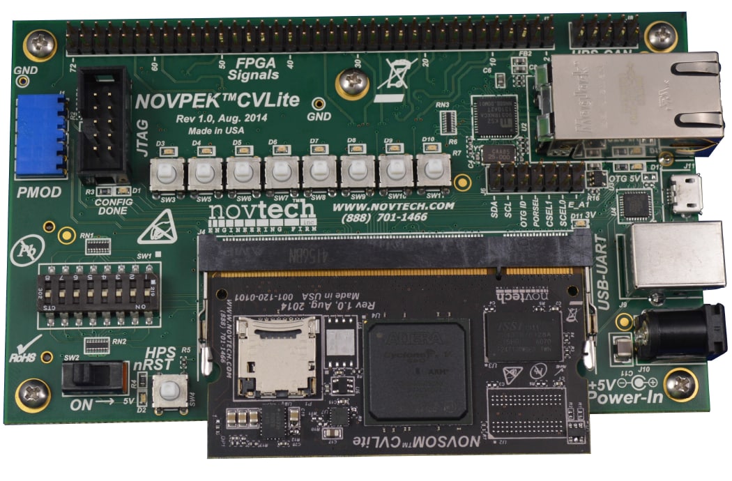 NovTech NOVPEK™CVLite Platform Evaluation Kit