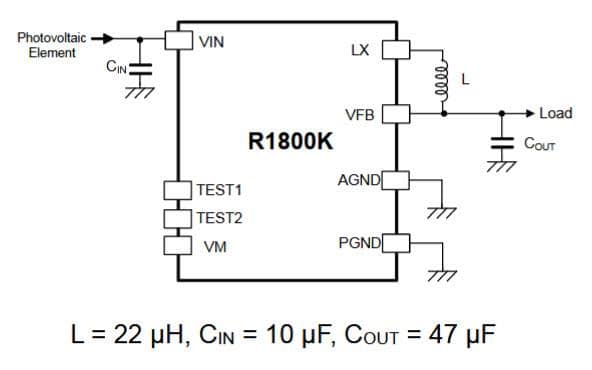 Ricoh Electronic Devices Company R1800 Series DC/DC Converters