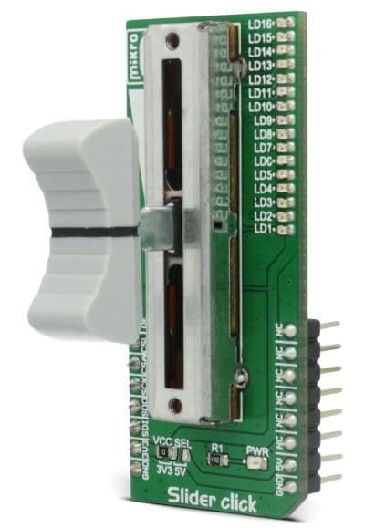 MikroElektronika MIKROE-2702滑块Click开发工具